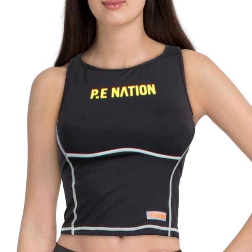 P.E Nation Criss-Cross Back Fitness Tank Top